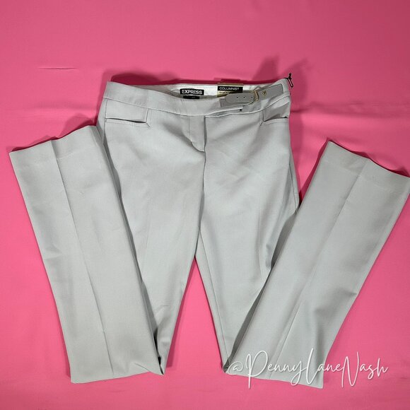 Express Pants - NWT Express Columnist Barely Boot Low Rise Pant Size 0R Gray
